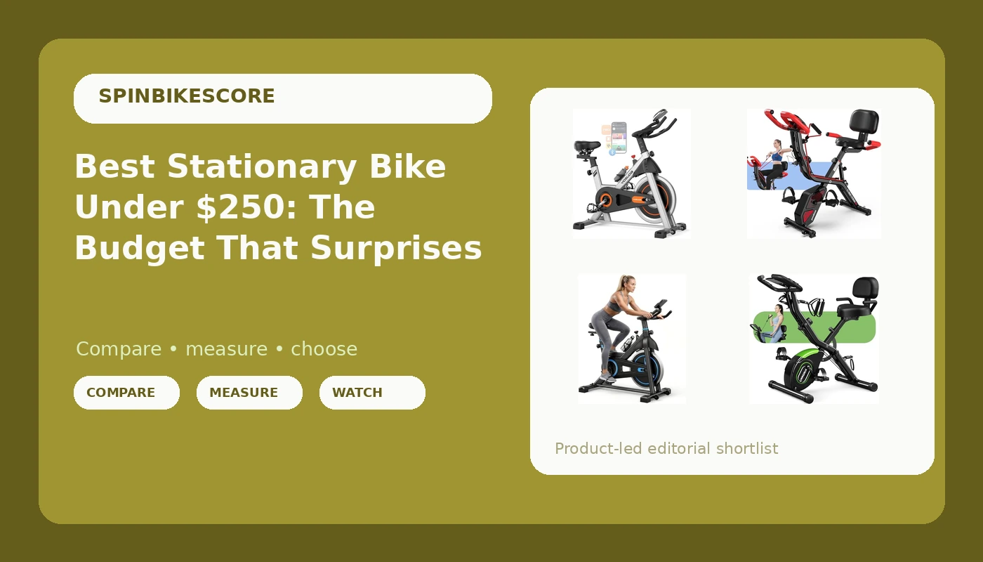 Best Stationary Bike Under $200: The Budget That Surprises - SpinBikeScore review with measurements and honest opinion