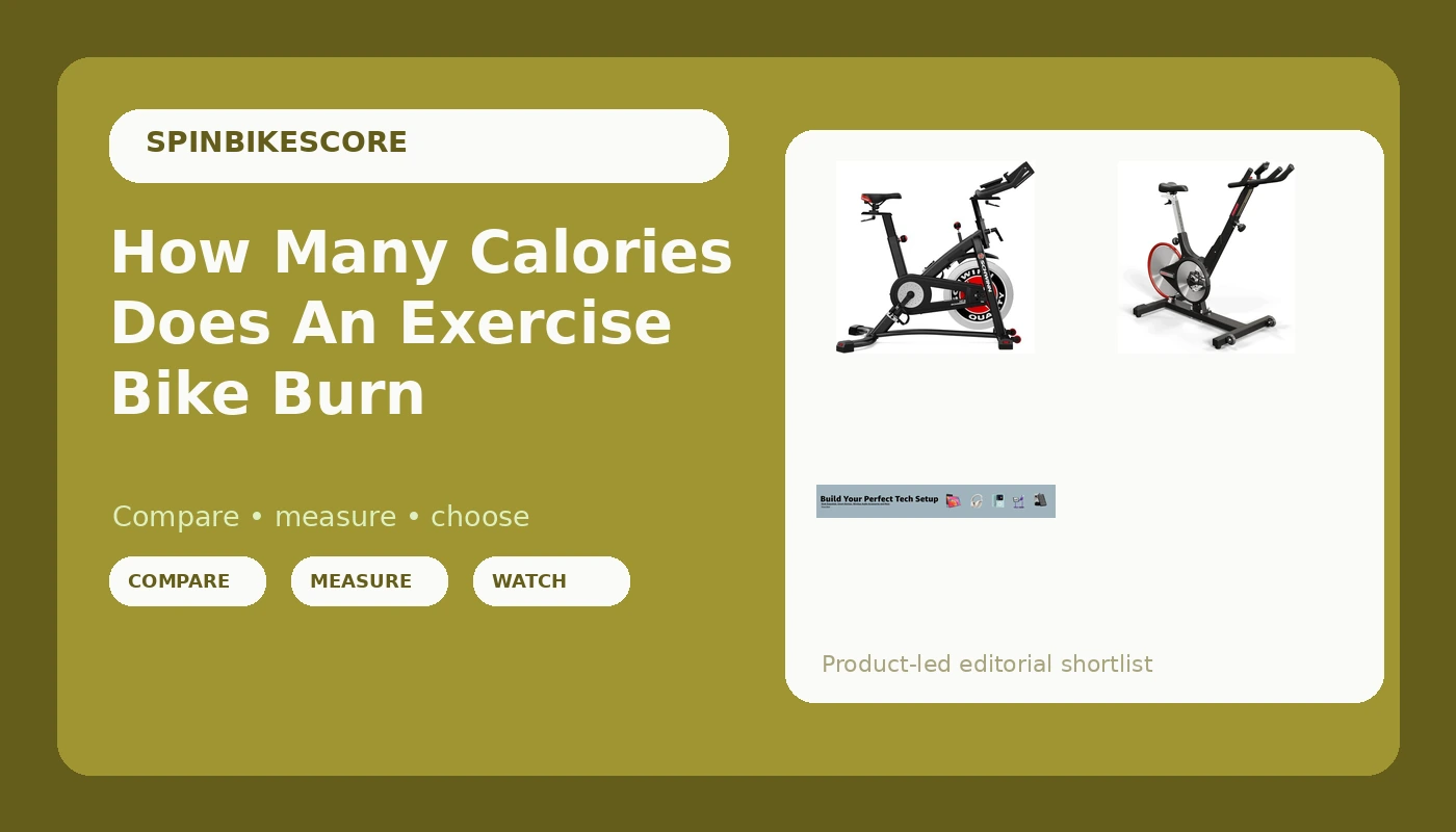 How Many Calories Does An Exercise Bike Burn - SpinBikeScore review with measurements and honest opinion