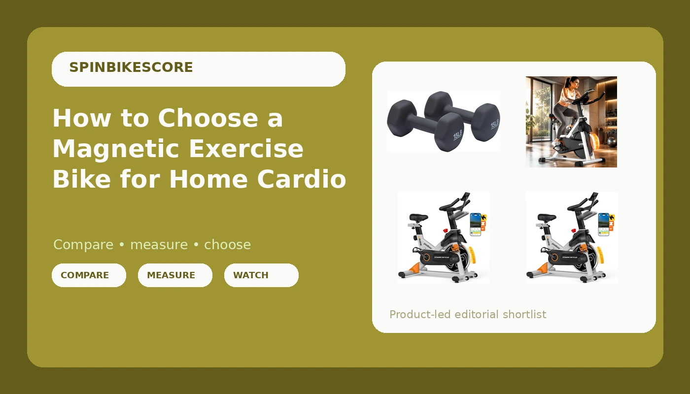How to Choose a Magnetic Exercise Bike for Home Cardio