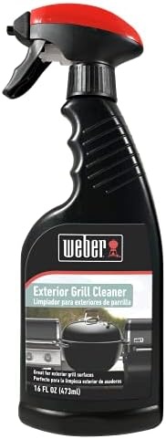 Weber exterior grill cleaner spray
