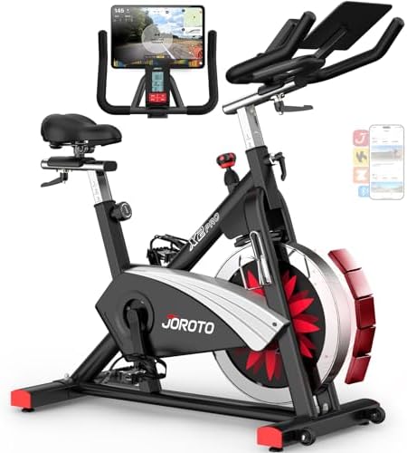 JOROTO Exercise Bike, Magnetic Stationary Bikes for Home