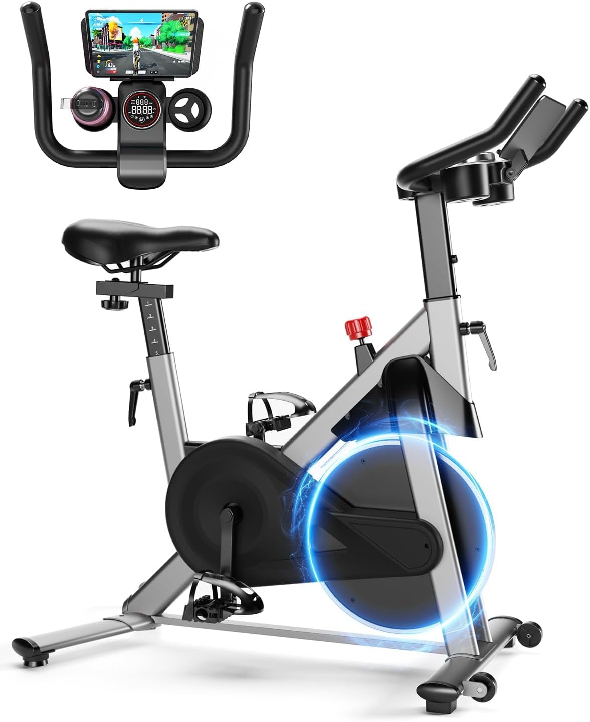 MJWW Magnetic Exercise Bike with Smart App