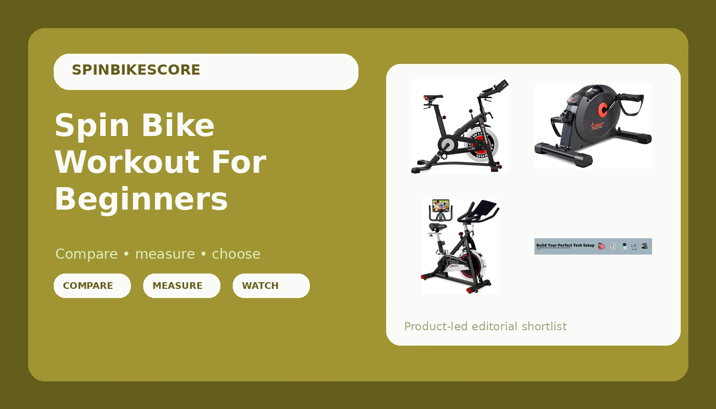 Spin Bike Workout For Beginners - SpinBikeScore review with measurements and honest opinion